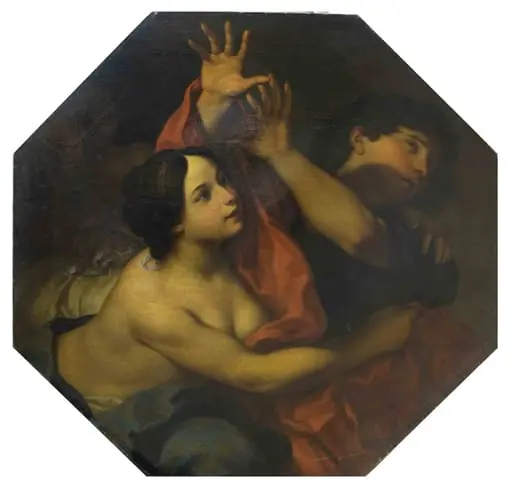 Iosif și soția lui Putifar, by Hugo Kołłątaj