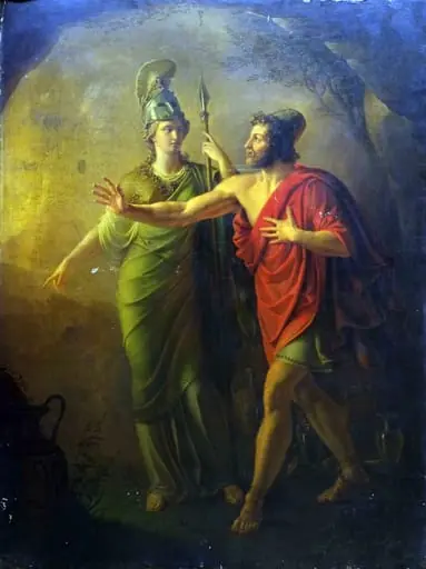 Minerva și Perseu, by Hugo Kołłątaj