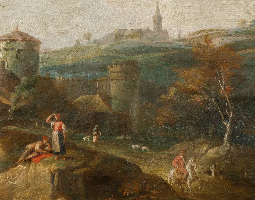 Peisaj, by Hugo Kołłątaj, unspecified, 1850