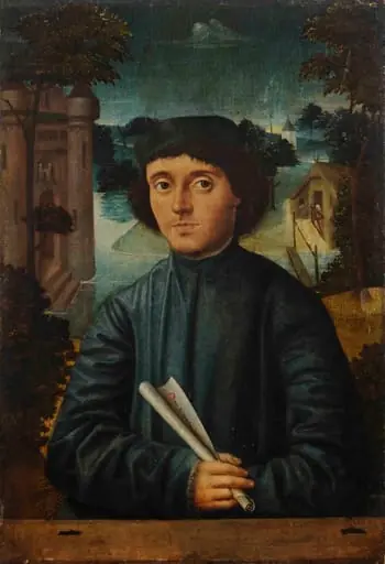 Portret de bărbat, by Hugo Kołłątaj