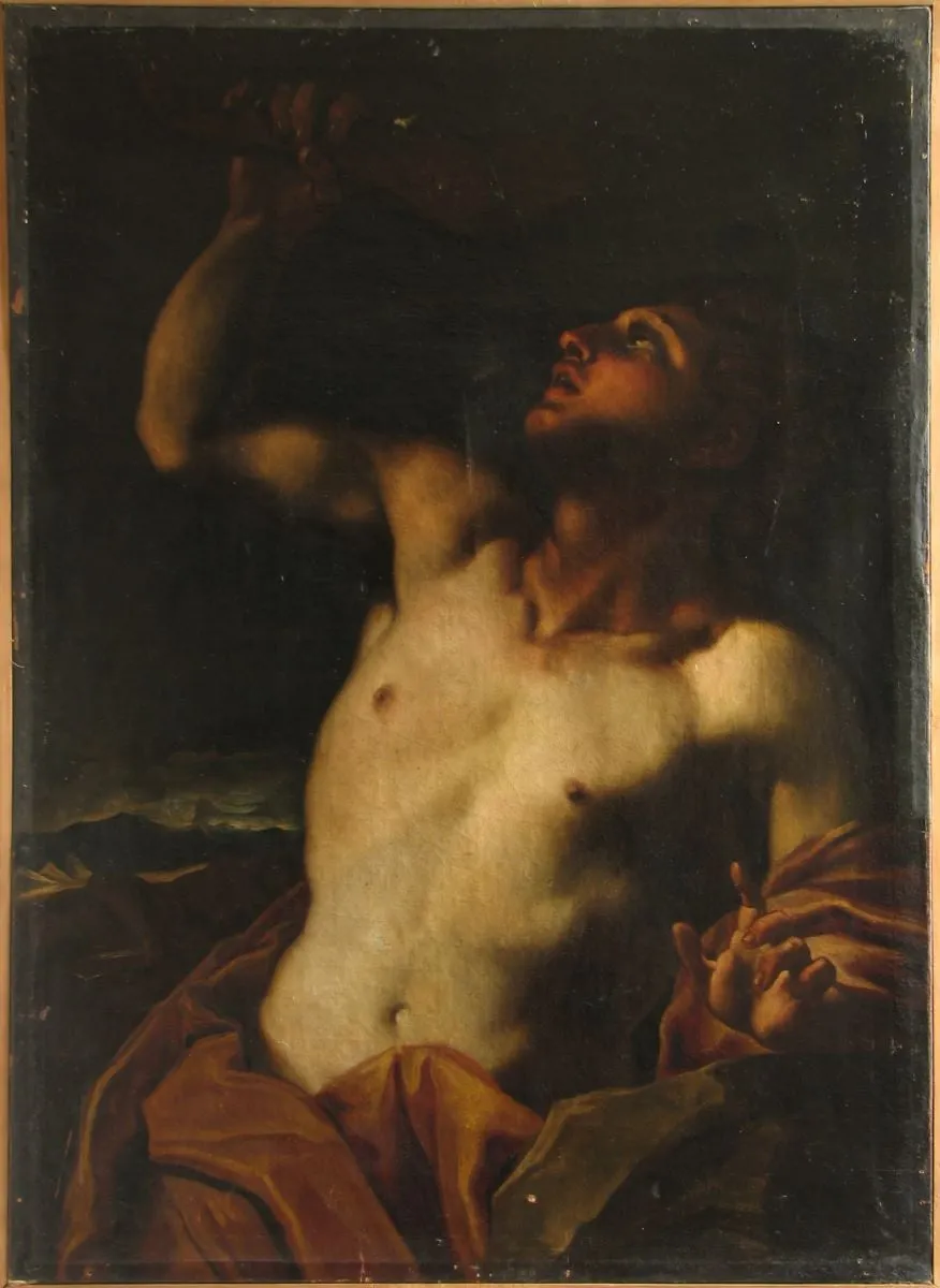 Samson bând din falca asinului, by Hugo Kołłątaj