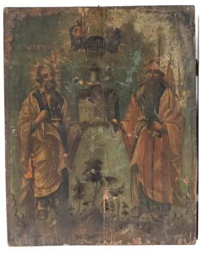 Sfinții Andrei și Haralambie, by Hugo Kołłątaj