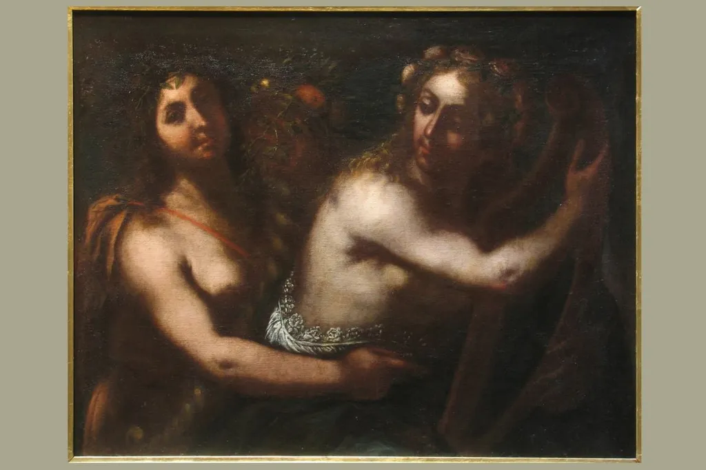 Vertumnus și Pomona (în Reg. Inv.: Vertumnus și Flora), by Hugo Kołłątaj, unspecified
