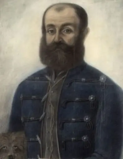 Căpitanul Freyburg Lajos, by Hugo Rakotzy Parcsetich