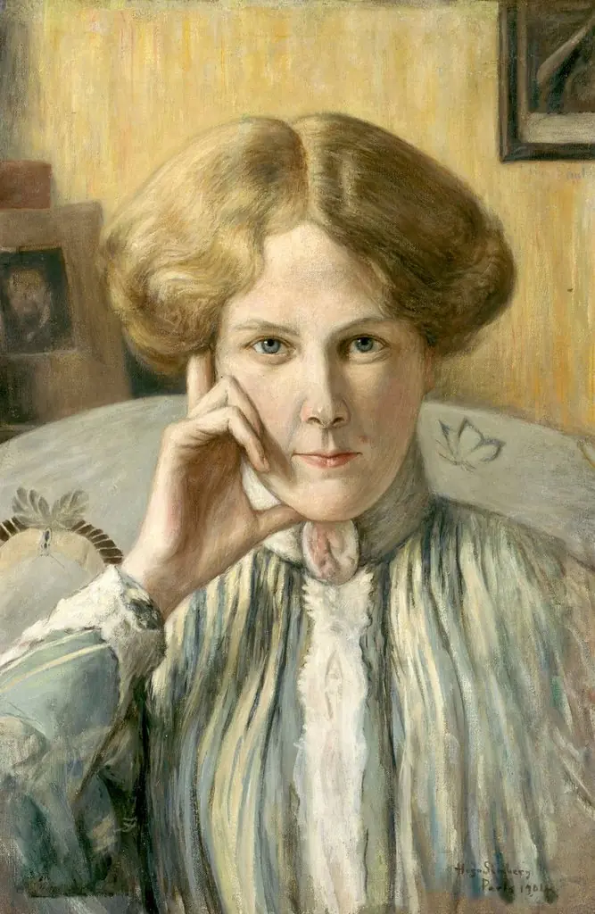 Marie von Heiroth, by Hugo Simberg