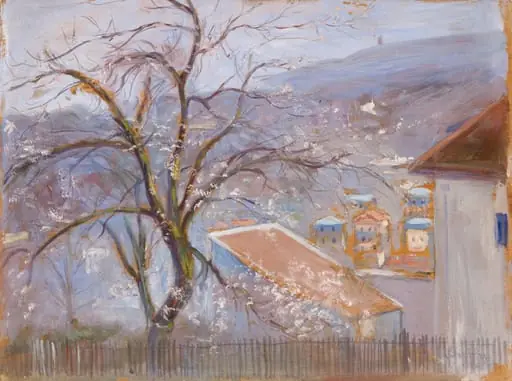 Pariisin laidoilta, by Hugo Simberg