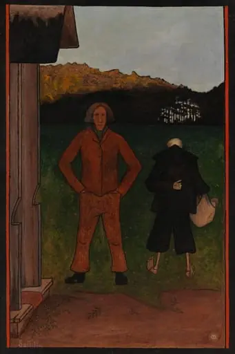 Sallittu, by Hugo Simberg