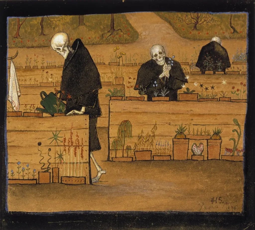 The Garden of Death, by Hugo Simberg
