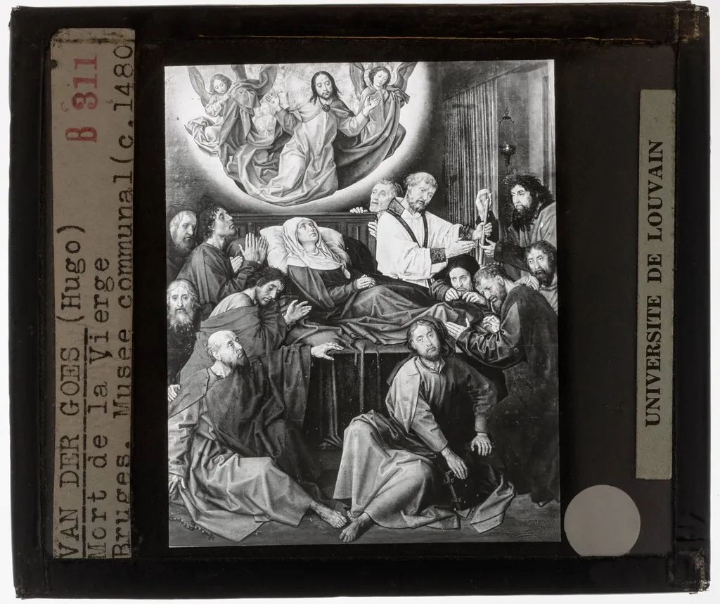 Hugo van der Goes. Death of Mary, by Hugo Van der Goes, unspecified, 1480
