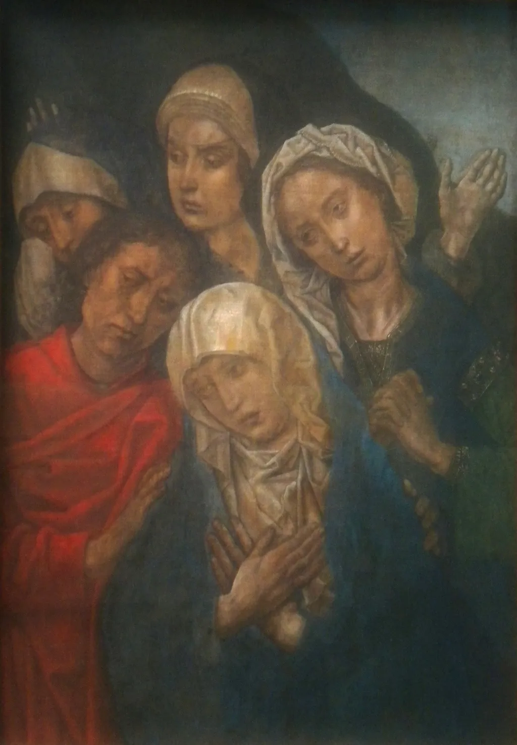 The Mourning of Christ, by Hugo Van der Goes, tempera