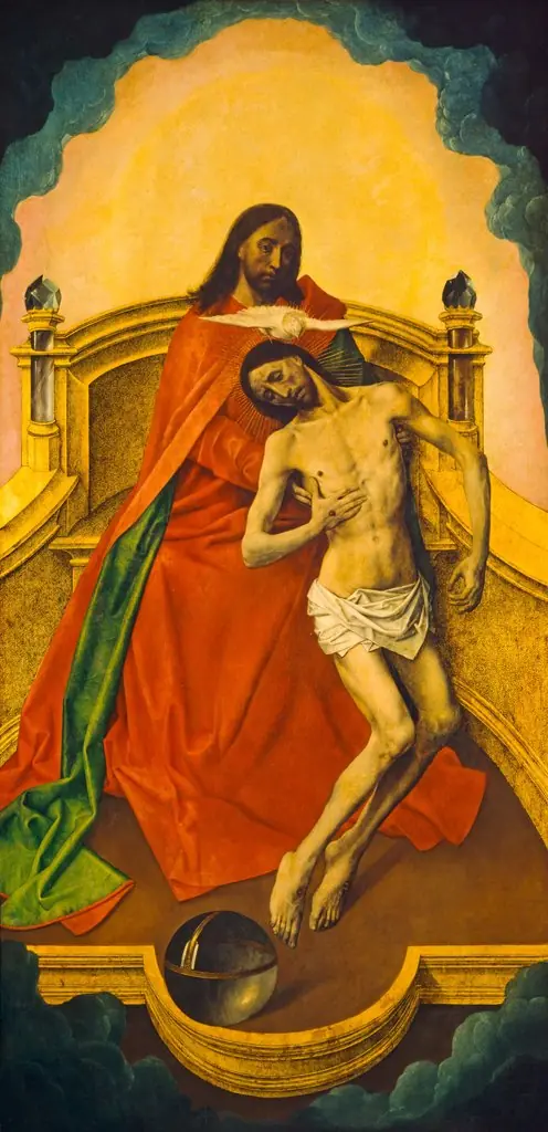 Trinity, by Hugo Van der Goes