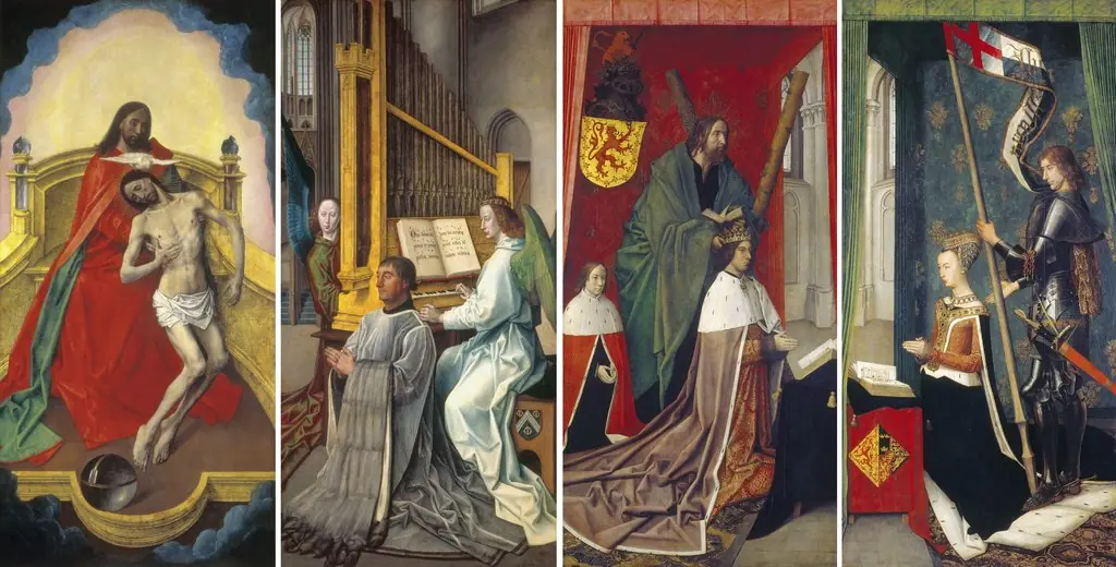 Trinity Altarpiece, by Hugo Van der Goes
