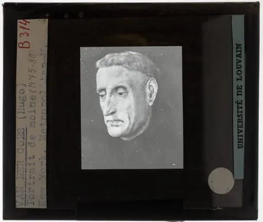 Hugo van der Goes. Portret van een Benedictijnse monnik