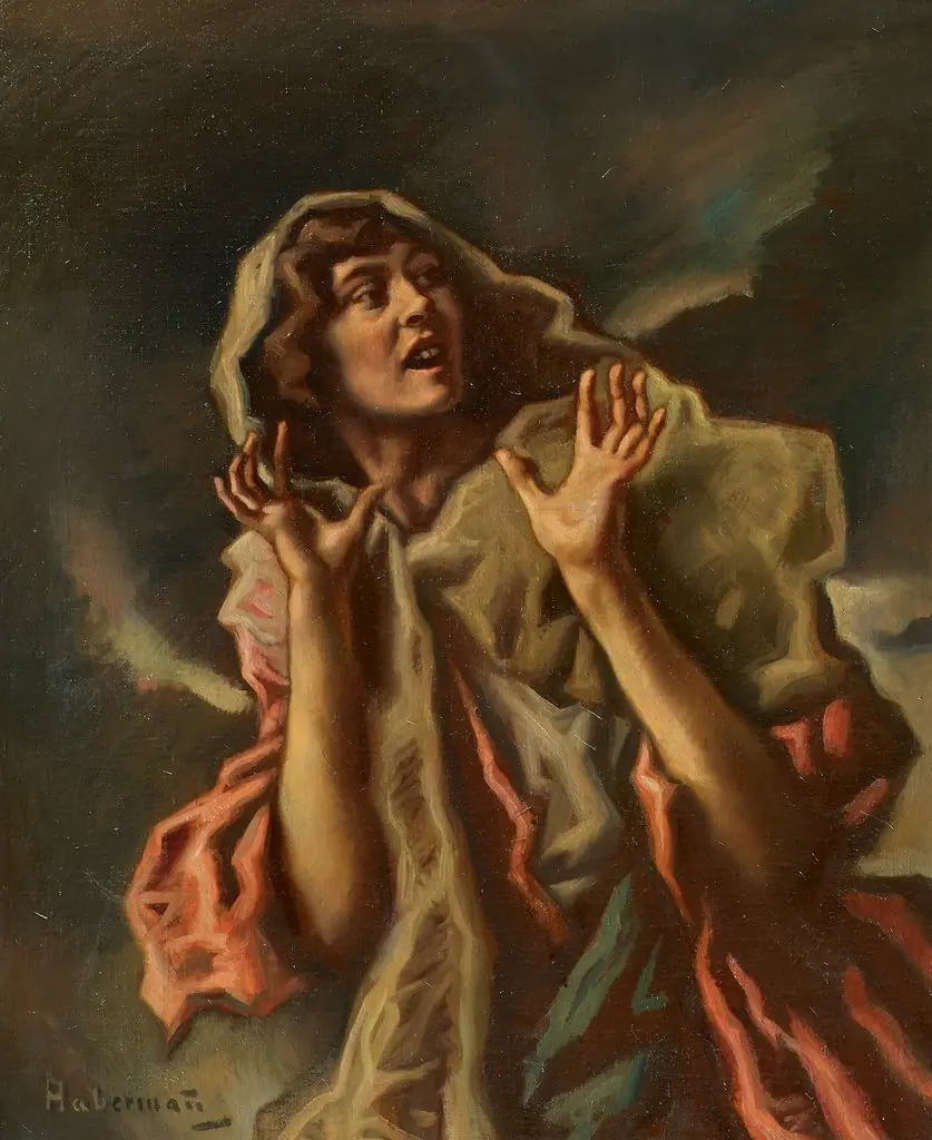 Louise, by Hugo von Habermann