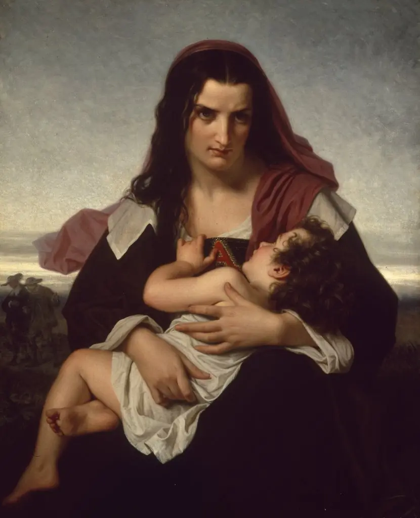 The Scarlet Letter, by Hugues Merle