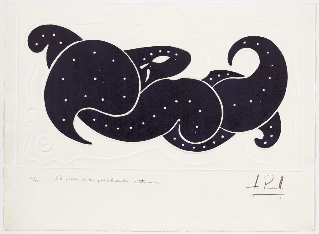 Untitled, by Humberto Pasos, ink, 1978