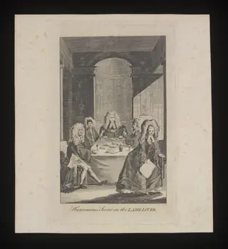 Humourous Scene in the Lame Love