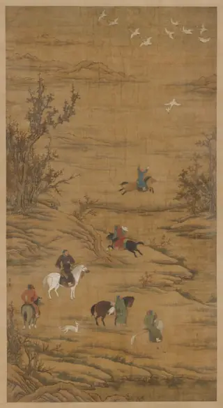 Hunting on Horses