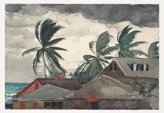 Hurricane, Bahamas, by Winslow Homer