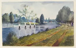Weir, near Hurley