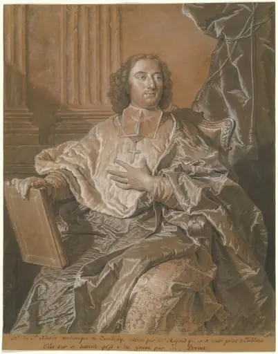 Monseigneur Charles de Saint-Albin, Archbishop of Cambrai, by Hyacinthe Rigaud