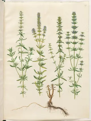 Hyssopus officinalis (ægte isop)