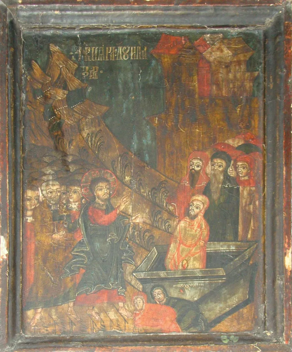 Învierea lui Lazăr, by Iacov Zugravul