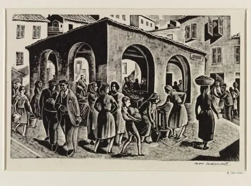 Le Marché, by Iain Macnab