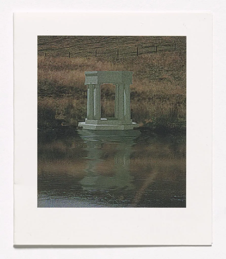 Untitled, by Ian Hamilton Finlay, ink, 1991