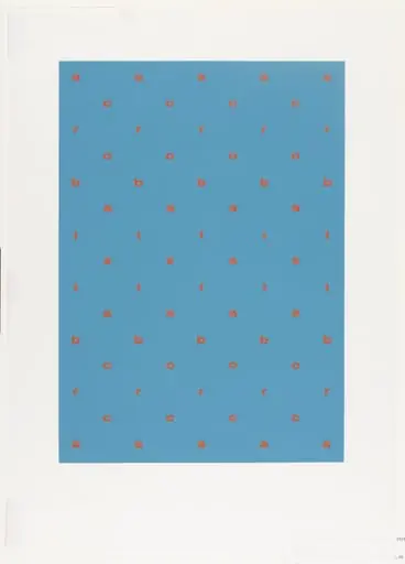 Untitled, by Ian Hamilton Finlay