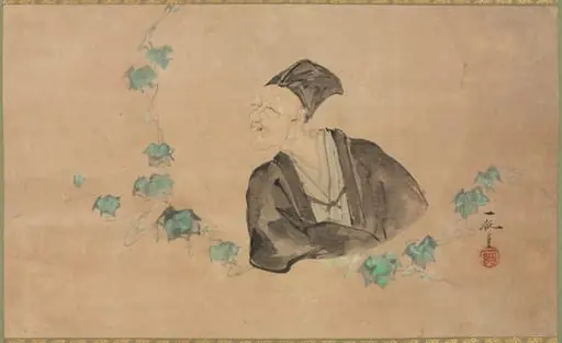 Portrait of Basho, by Ichijun