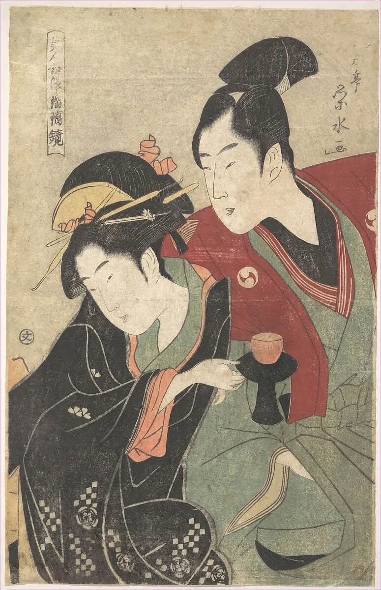 Untitled, by Ichirakutei Eisui, ink, 1797