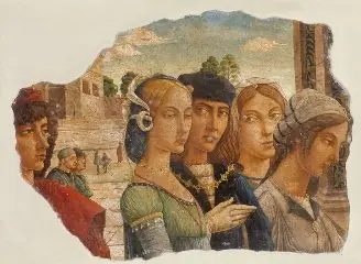 Fresco Fragment, by Icilio Federico Joni