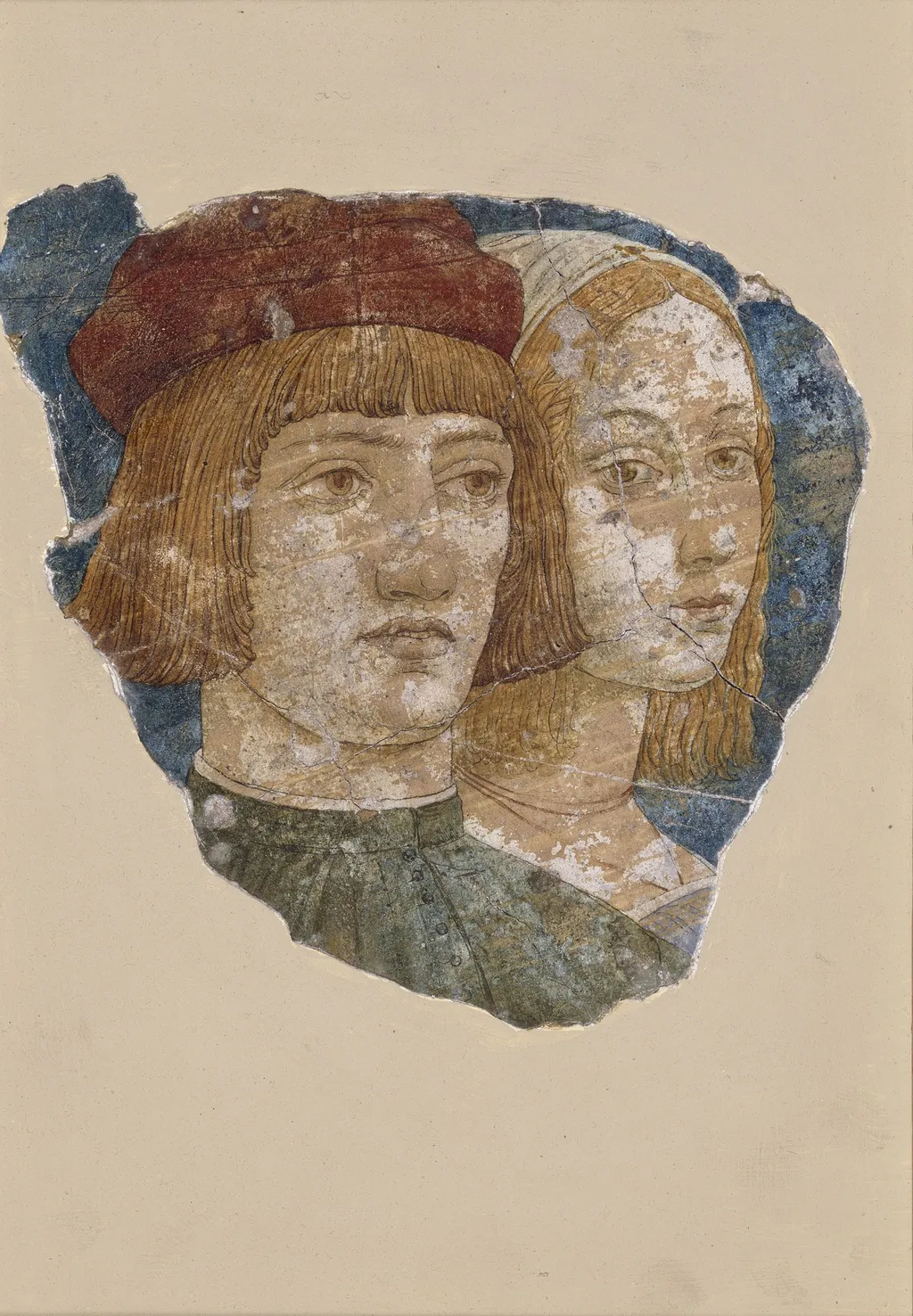 Fresco Fragment, by Icilio Federico Joni, unspecified, 1916