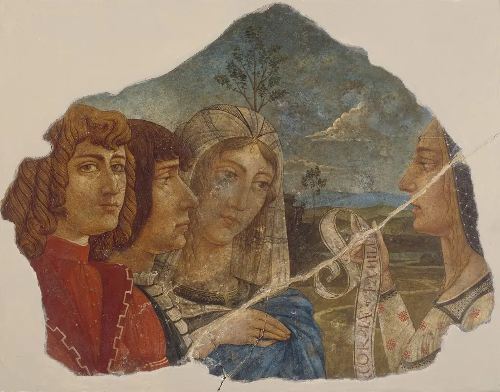 Fresco Fragment, by Icilio Federico Joni