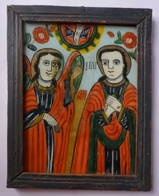 Icoană „Buna Vestire”, 1850