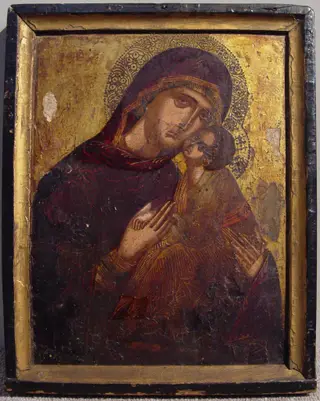 Icon with the Virgin and Child, 1500