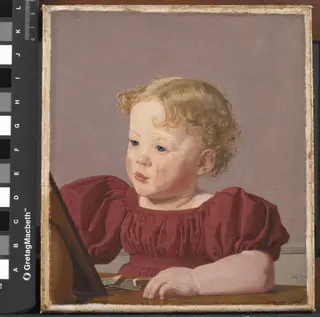 Ida Thiele, the future Mrs Wilde, as a Child