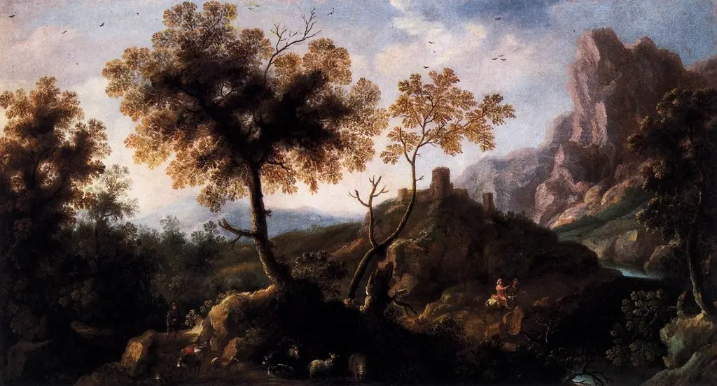 Landscape with Shepherds, by Ignacio de Iriarte