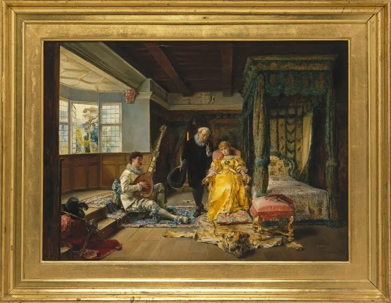 The Physician's Visit, by Ignacio León y Escosura