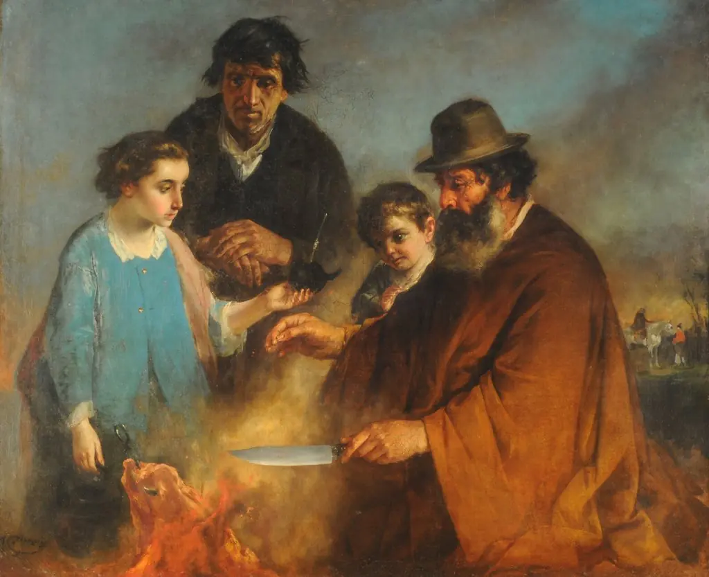 El asado, by Ignacio Manzoni