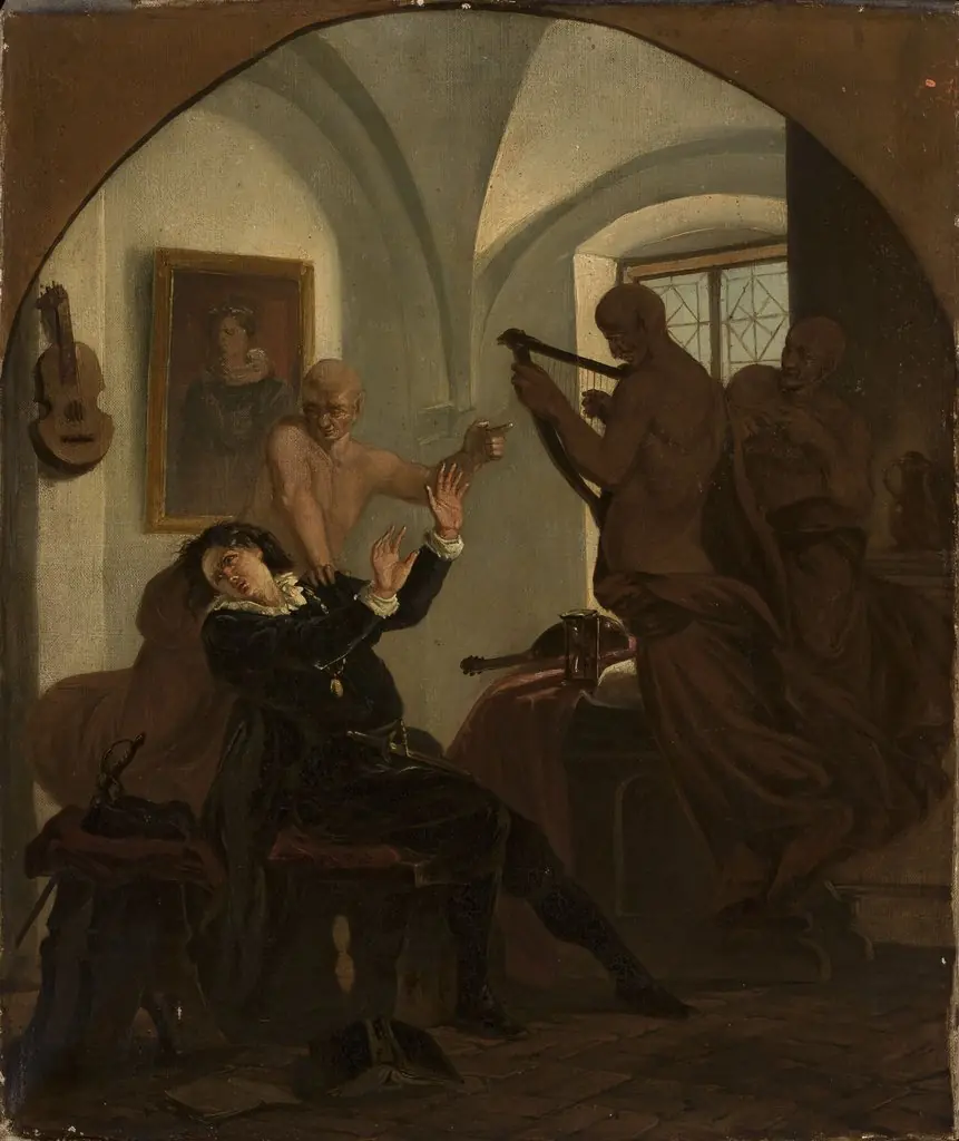 Bakfark, lutenist of Queen Bona, by Ignacy Gierdziejewski