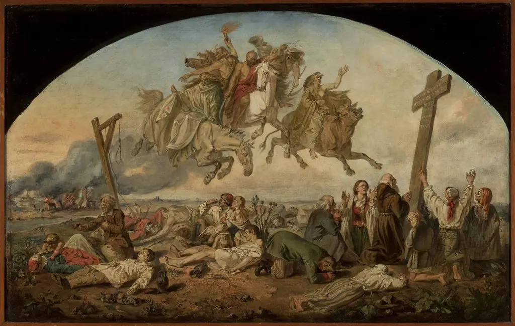 Lord deliver us from air, fire, war, famine and sudden death, by Ignacy Gierdziejewski