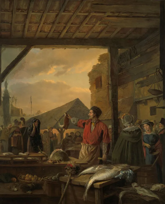 The Fish Market in Antwerp