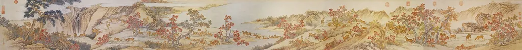 One Hundred Deers, by Ignatius Sichelbart, unspecified, 1754