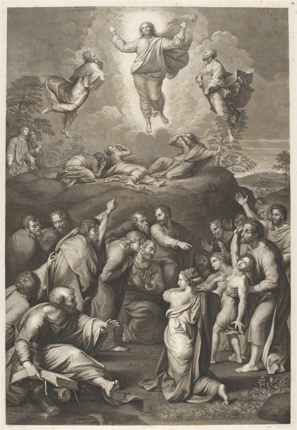 The Transfiguration, by Ignazio Pavon, 1850