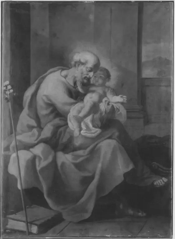 Hl. Joseph mit dem Kinde, by Ignazio Stern