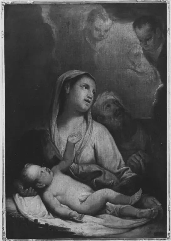 Maria mit dem Kinde und dem hl. Joseph, by Ignazio Stern