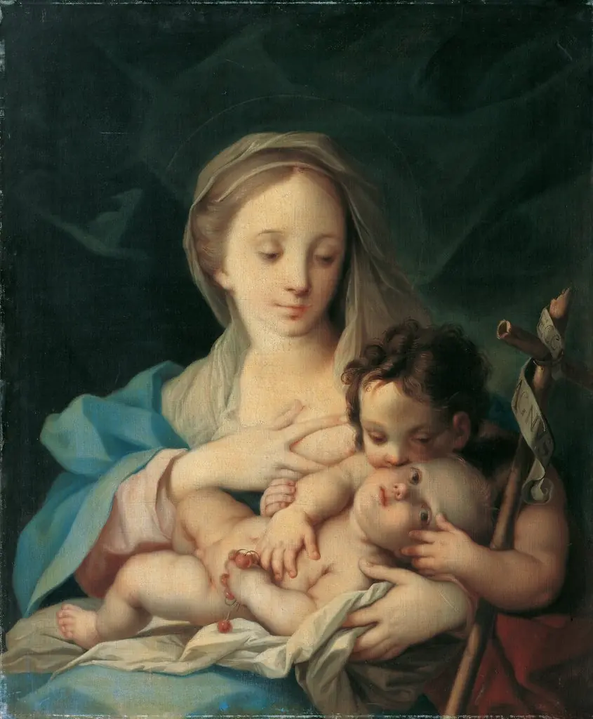 Mary with the Child and St John the Baptist, by Ignazio Stern