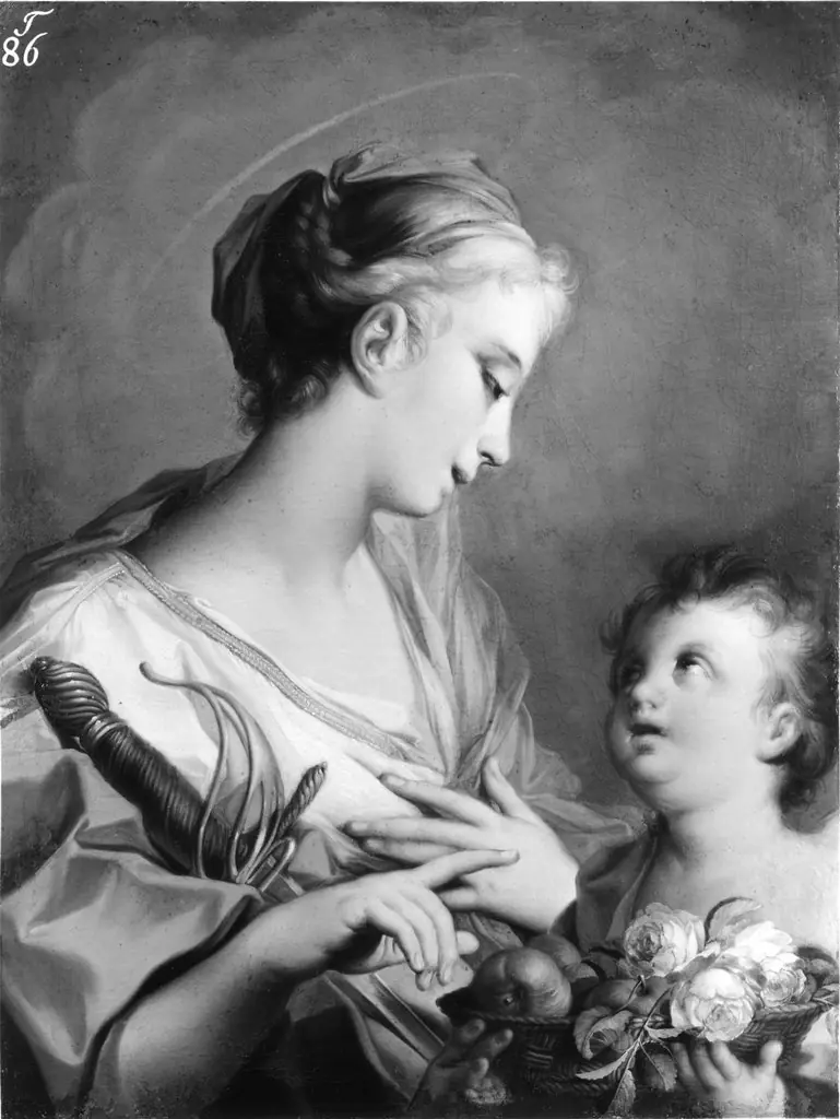 Saint Dorothea, by Ignazio Stern
